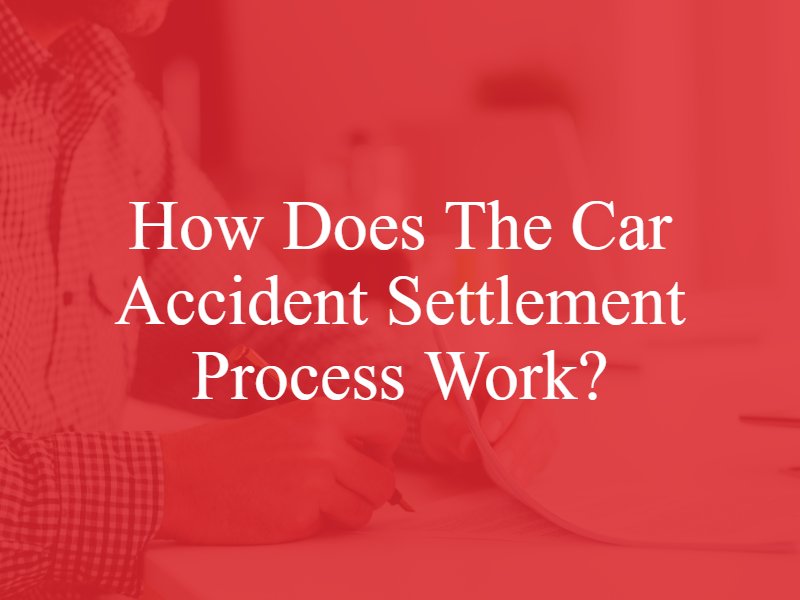 How Does the Car Accident Settlement Process Work?