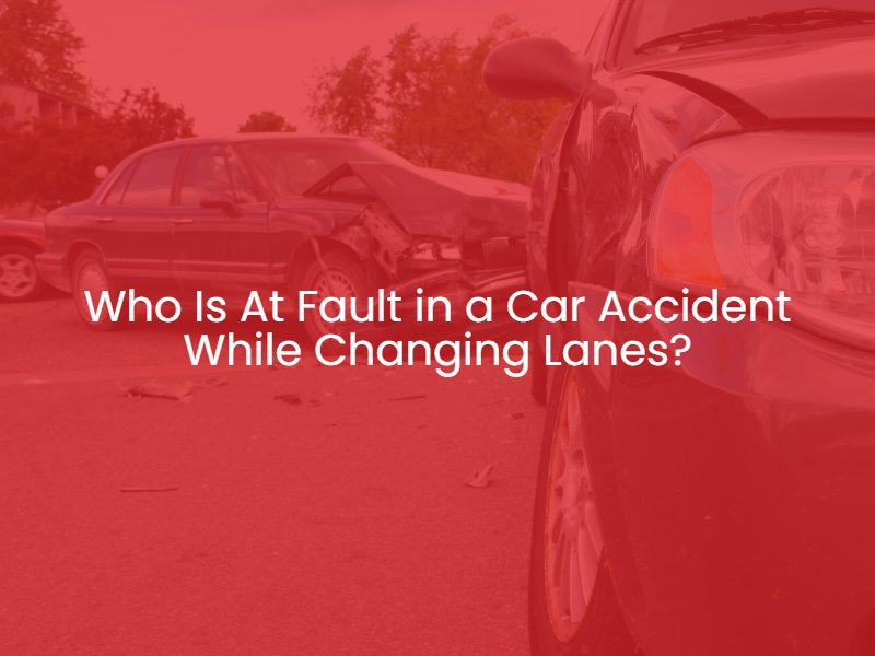 Who Is At Fault in a Portland Car Accident While Changing Lanes? -  Portland, OR - Tillmann Law Personal Injury Lawyers