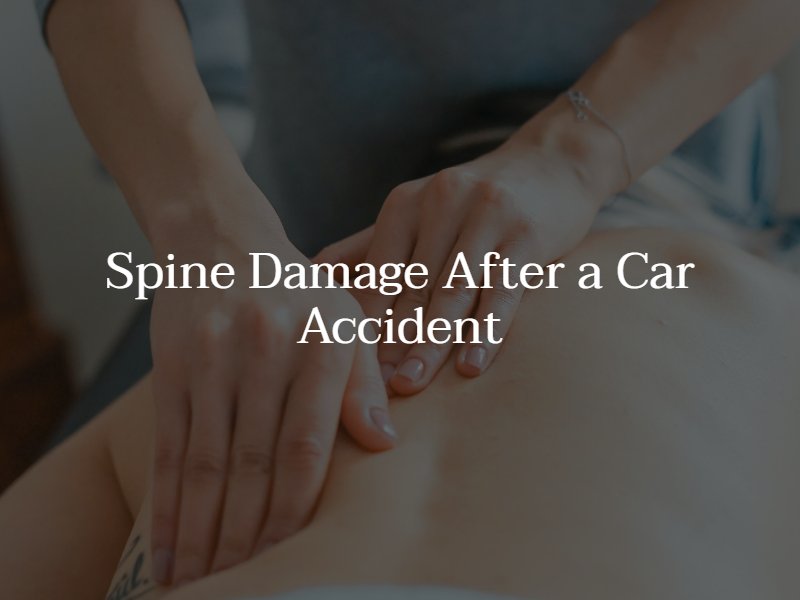 spinal cord damage after a car accident